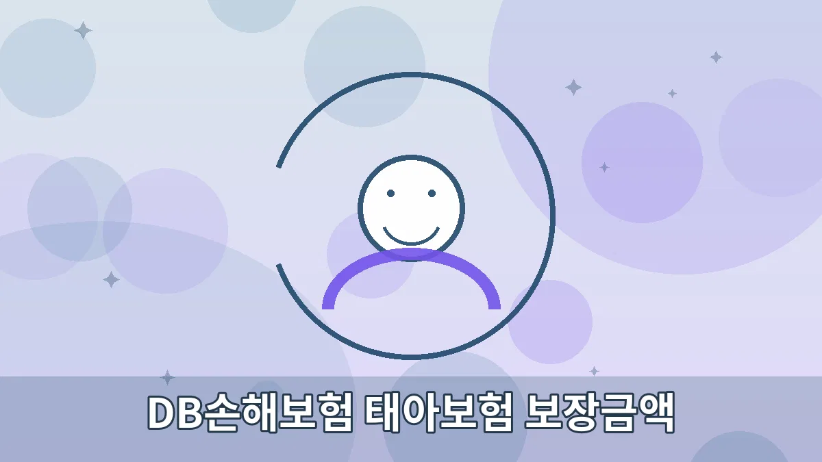 DB손해보험 태아보험 보장금액 안내 이미지 1